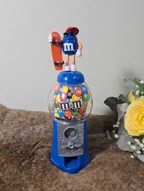 M&M'S Blue Character Skateboard Candy Dispenser